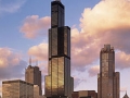 Image of Willis Tower from street level.